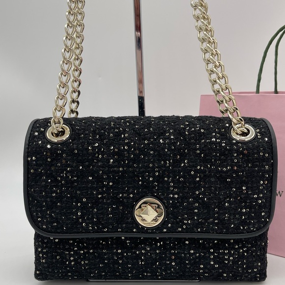 kate spade | Bags | Kate Spade Natalia Flap Sequin Tweed Fabric Me Bag |  Poshmark